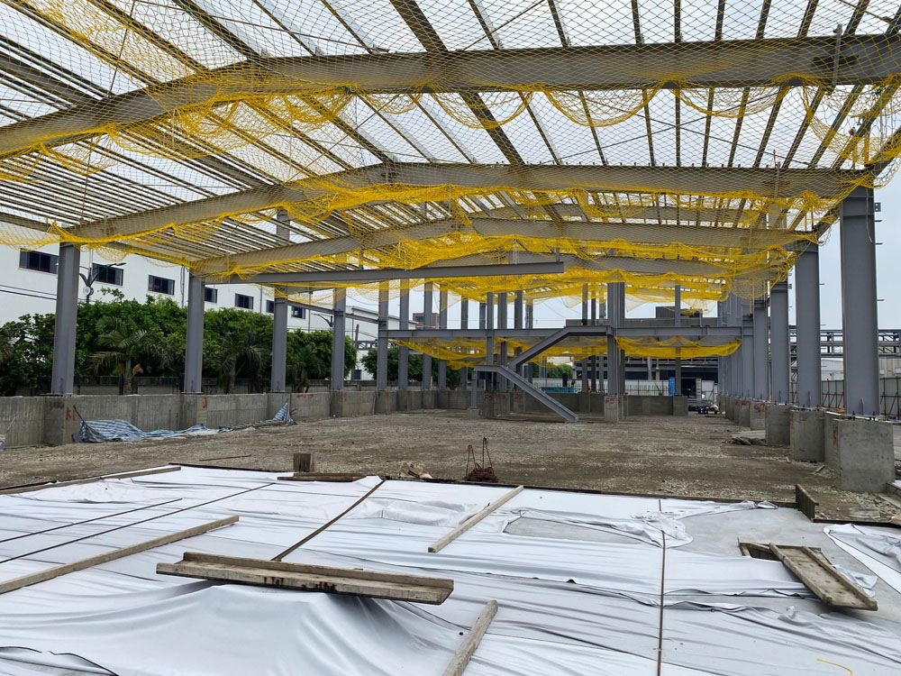 芳苑設備架台鋼構工程